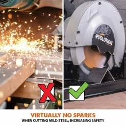 Evolution Rage 4 - 185mm Cut-Off Saw (230V) -Saw Blades Store 026341F3 2062 4573 BE78 C1C352289E8F huge