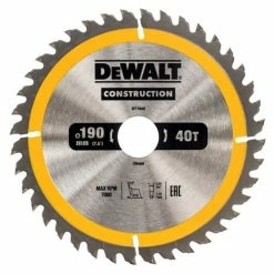 DeWalt DT1945-QZ Circular Saw Blade 190x30mm 40T