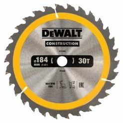 DeWalt DT1940-QZ Circular Saw Blade 184x16mm 30T