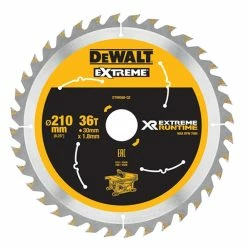 DeWalt XR FlexVolt DT99566-QZ Table Saw Blade 210x30mm 36T