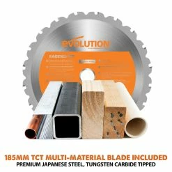 Evolution Rage 4 - 185mm Cut-Off Saw (230V) -Saw Blades Store 1F950F96 FBC1 4D52 A4D3 6AD74281B0AC huge