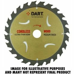 DART Gold ATB Wood Saw Blade 190mm X 30mm Bore X 28 Teeth