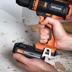 Evolution R18BAT-Li2 Cordless 2.0Ah Li-Ion Battery 18V EXT -Saw Blades Store 48A134FE 1CD7 4541 BE76 01A6ECBA97DD huge