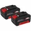 Einhell Power X-Change 18V 4.0Ah Battery Twinpack 1 Einhell Power X-Change 18V 4.0Ah Battery Twinpack -Saw Blades Store 5895FA77 5C8B 4576 9E3F EB8A291890E3 huge