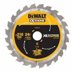 DeWalt XR FlexVolt DT99565-QZ Table Saw Blade 210x30mm 24T