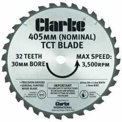 Clarke 405mm TCT Circular Saw Blade For CLS405