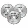 Trend 165mm Circular Saw Blade Mixed Triple Pack 2 X 24T + 1 X 40T 2 Trend 165mm Circular Saw Blade Mixed Triple Pack 2 X 24T + 1 X 40T -Saw Blades Store 7187FD85 C90B 4689 AD63 8156577AE188 huge