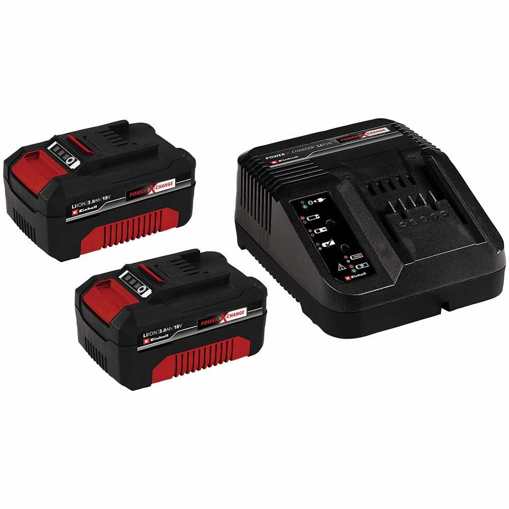 Einhell Power X-Change Starter Kit With 2 X 3Ah Batteries 3 Einhell Power X-Change Starter Kit With 2 X 3Ah Batteries