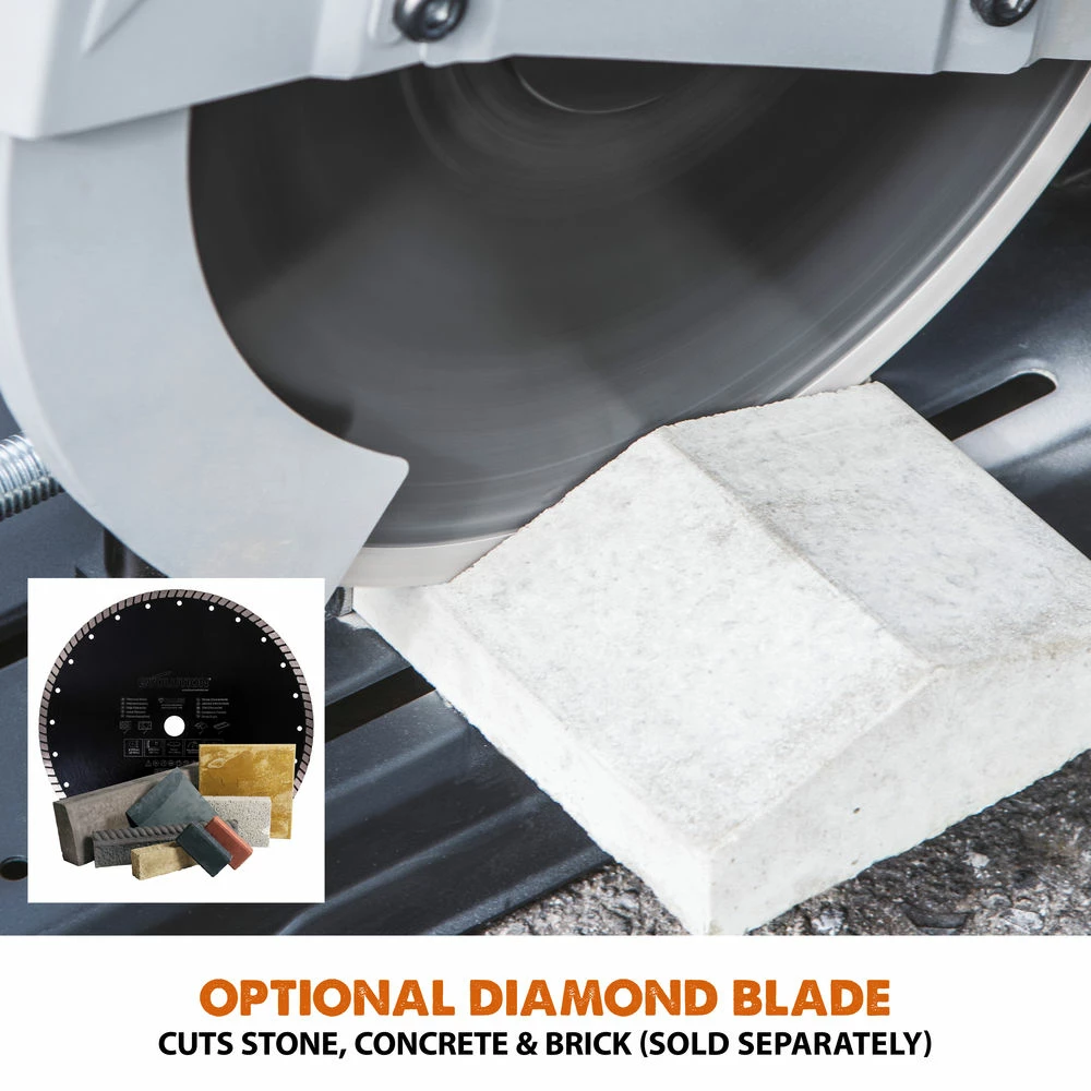 Evolution R355CPS 355mm 14" TCT Multipurpose Chop Saw (110V) 8 Evolution R355CPS 355mm 14" TCT Multipurpose Chop Saw (110V) - Image 6