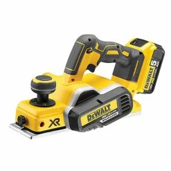 DeWalt DCP580P2 18V XR 82mm Cordless Planer With 2x5.0Ah Batteries -Saw Blades Store 76FBA370 C33F 40D9 A01F 836AD548A5CD huge