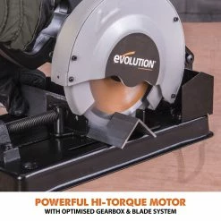 Evolution Rage 4 - 185mm Cut-Off Saw (230V) -Saw Blades Store 7C2C883C 8A16 4653 B834 1E957FDB0A8A huge