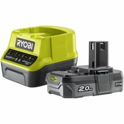 Ryobi One+ RC18120-120 18V Cordless Lithium+ 2.0Ah Battery & Charger Kit