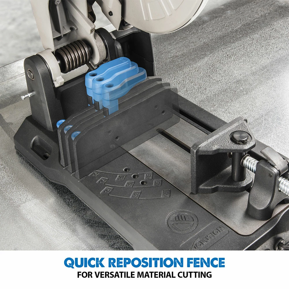 Evolution S355CPS 355mm 14" TCT Multipurpose Chop Saw (110V) 12 Evolution S355CPS 355mm 14" TCT Multipurpose Chop Saw (110V) - Image 10