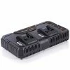 Evolution R18RCH-Li2 Dual-port Smart Rapid Charger 18V Li-Ion EXT -Saw Blades Store 98B5BB06 E766 48DF B501 246574346D62 huge