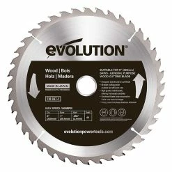 Evolution W255TCT-40 255mm Wood Cutting Blade