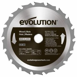 Evolution W185TCT-18CS 185mm Wood Cutting Blade
