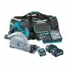 Makita SP001GD202 40VMAX BL XGT 165mm Plunge Saw With 2 X 2.5Ah Batteries