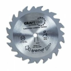 Trend CSB18440 - 40T 'CraftPro' Saw Blade 184mm