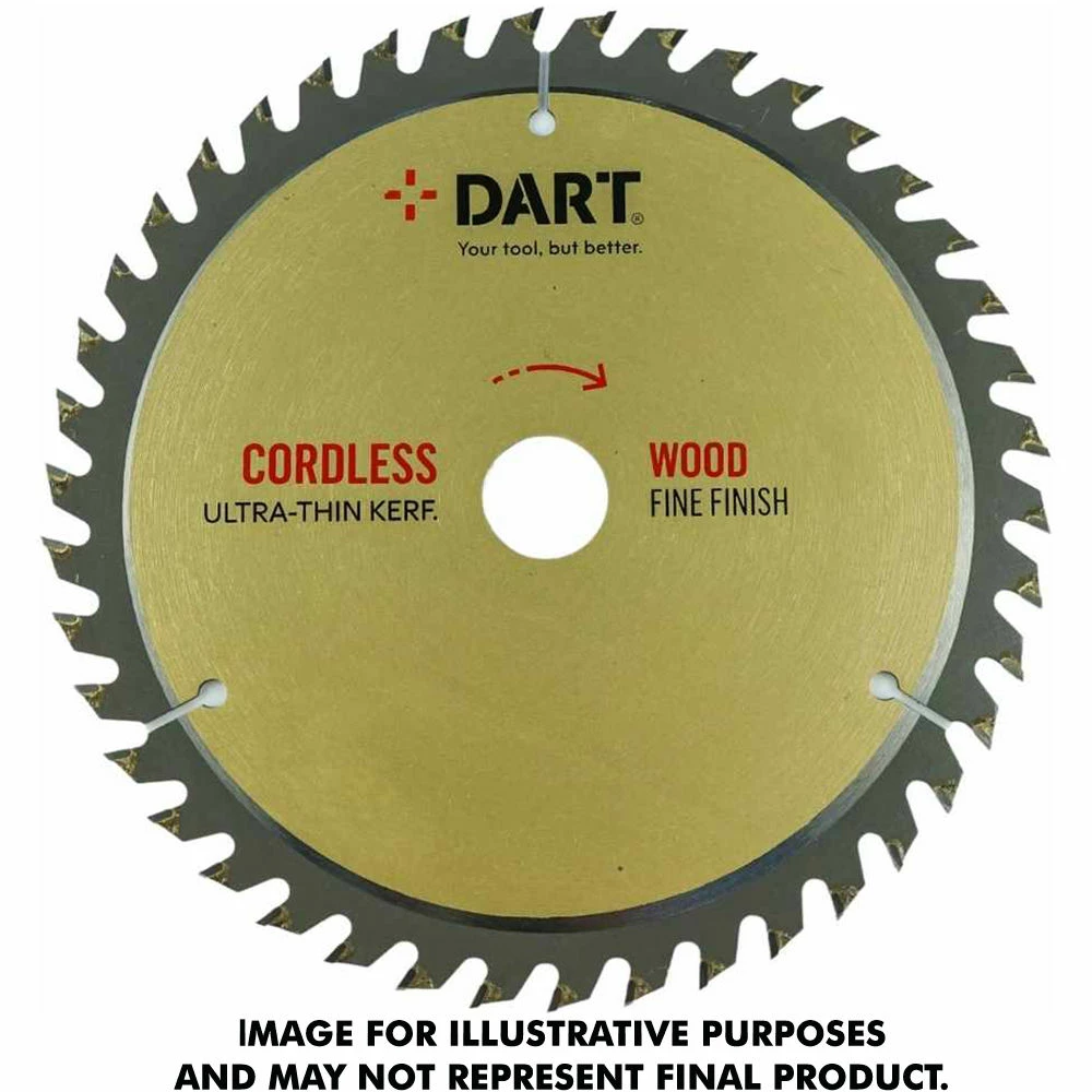 DART Cordless Wood Saw Blade 210mm X 30mm Bore X 60 Teeth 3 DART Cordless Wood Saw Blade 210mm X 30mm Bore X 60 Teeth