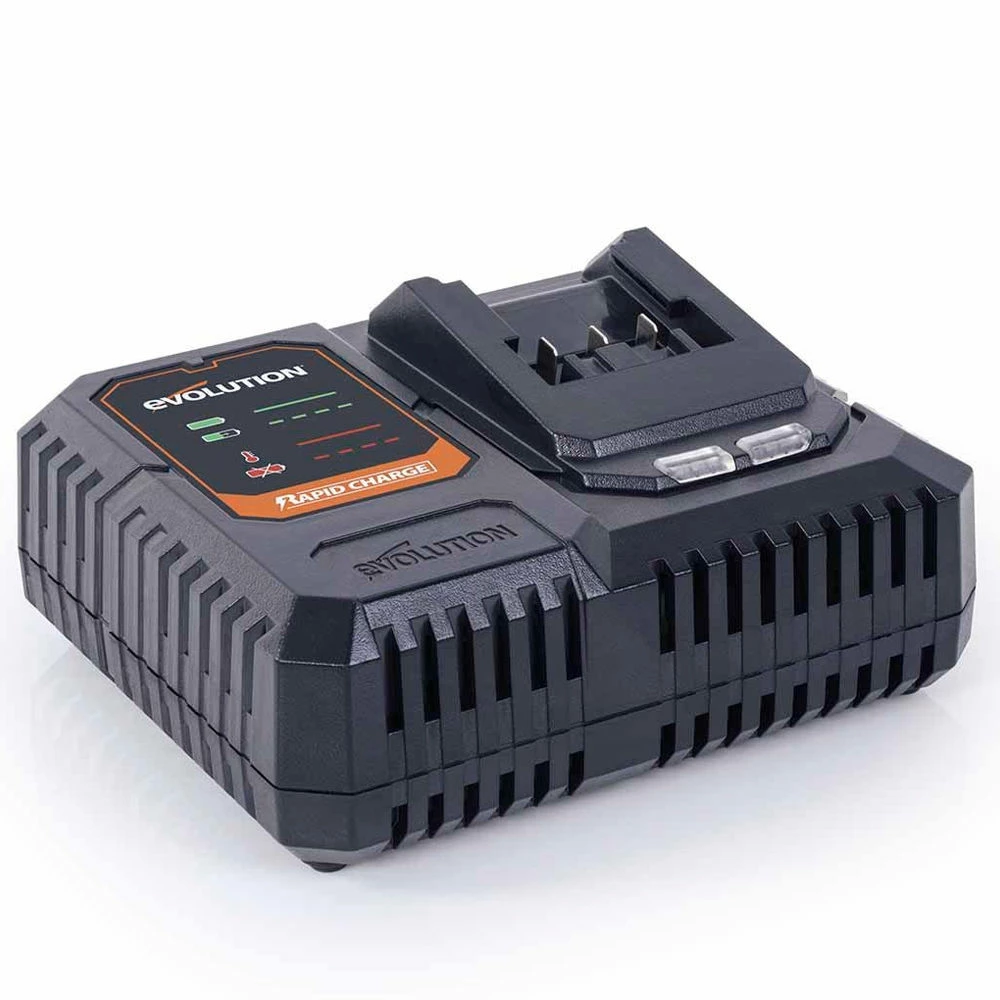 Evolution R18RCH-Li1 Single-port Smart Rapid Charger 18V Li-Ion EXT 3 Evolution R18RCH-Li1 Single-port Smart Rapid Charger 18V Li-Ion EXT