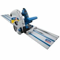 Scheppach PL75 Plunge Saw With 2x 1400mm Guide Track & Pro Accy Pack