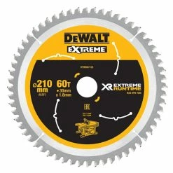 DeWalt XR FlexVolt DT99567-QZ Table Saw Blade 210x30mm 60T