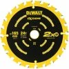 DeWalt Extreme 2nd Fix Circular Saw Blade - 165mm 20mm Bore 24T