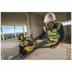 DeWalt DCS520T2-GB 54V XR FLEXVOLT 165mm Plunge Saw With 2x 6Ah Li-Ion Batteries -Saw Blades Store F32E1CC4 7E7F 4A87 99DC D6558D70EE48 huge